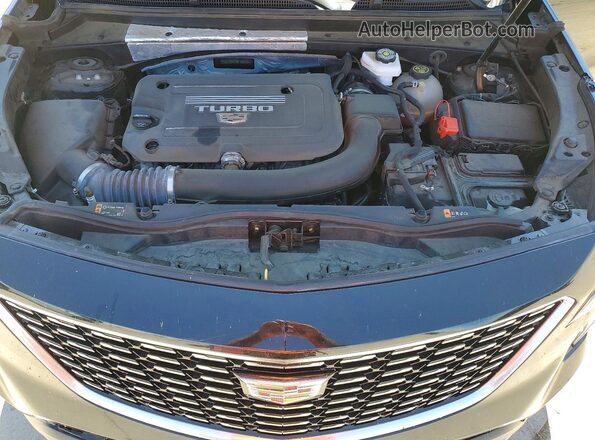 1GYFZDR49NF100125 2022 CADILLAC XT4 Black ძრავის განყოფილების ხედი