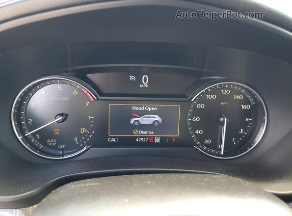 1GYFZDR4XLF074633 2020 CADILLAC XT4 Gray Вид щитка приладів