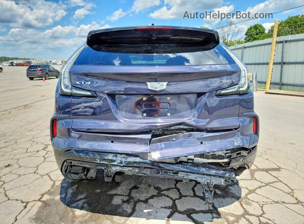 1GYFZER41RF124866 2024 CADILLAC XT4 Синий Вид сзади