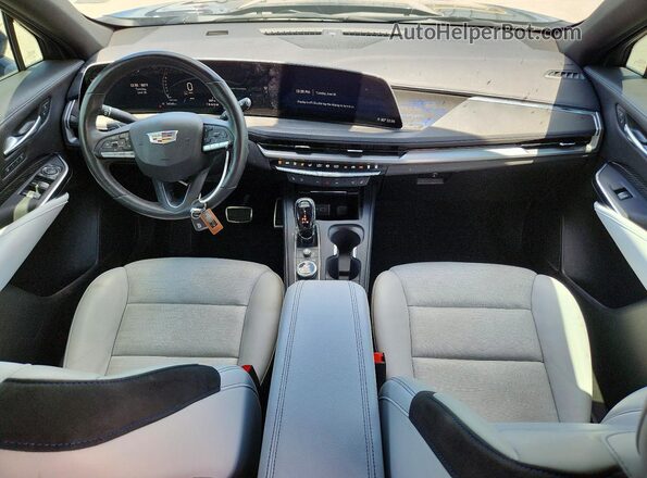 1GYFZER41RF124866 2024 CADILLAC XT4 Синий Вид панели приборов