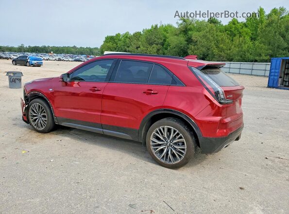 1GYFZER41SF111668 2025 CADILLAC XT4 Burgundy Rear left