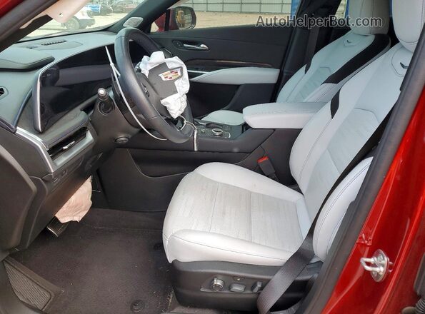 1GYFZER41SF111668 2025 CADILLAC XT4 Burgundy Front interior view