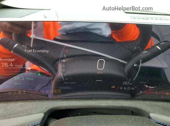 1GYFZER41SF111668 2025 CADILLAC XT4 Burgundy Instrument cluster view