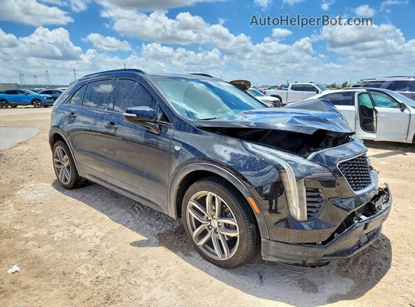1GYFZER42KF196701 2019 CADILLAC XT4 Черный Передняя правая четверть
