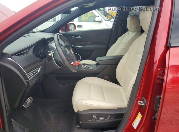 1GYFZER42KF228255 2019 CADILLAC XT4 Бордовый Вид салона спереди