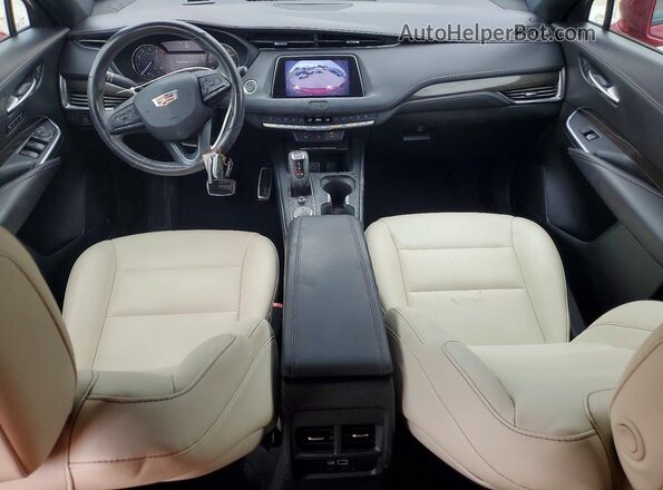 1GYFZER42KF228255 2019 CADILLAC XT4 Бордовый Вид панели приборов