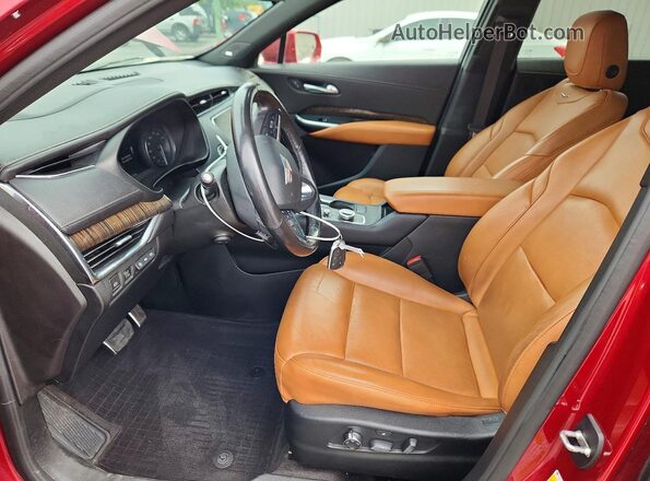 1GYFZER42LF085101 2020 CADILLAC XT4 Red Vista interior delantera