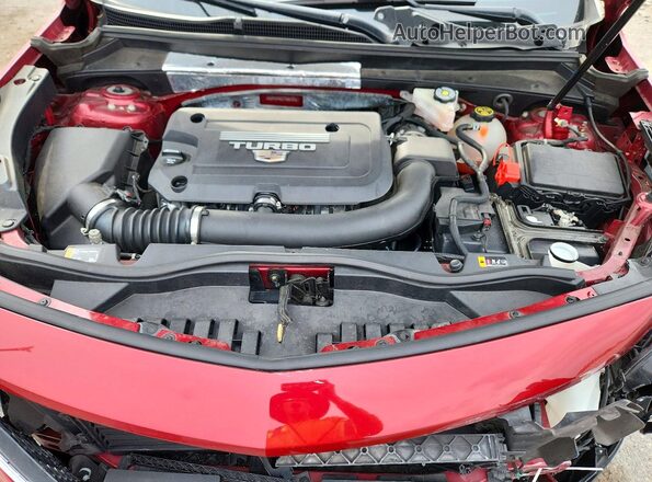 1GYFZER42LF085101 2020 CADILLAC XT4 Red Vista del compartimento del motor