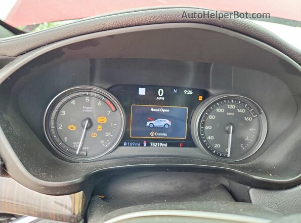 1GYFZER42LF085101 2020 CADILLAC XT4 Red Vista del cuadro de instrumentos