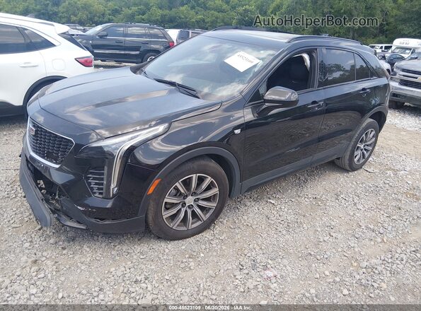 1GYFZER44KF202093 2019 CADILLAC XT4 Black წინა მარცხენა ხედი სამი მეოთხედიდან