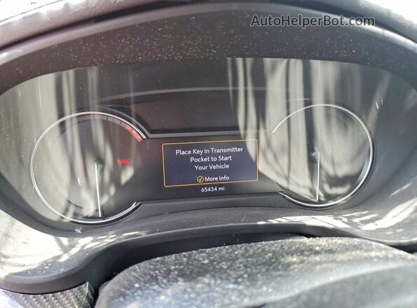 1GYFZER46LF017447 2020 CADILLAC XT4 Red Instrument cluster view