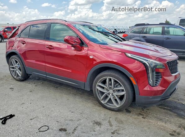 1GYFZER46LF017447 2020 CADILLAC XT4 Red Front right
