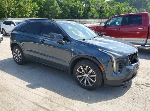 1GYFZER47KF174046 2019 CADILLAC XT4 Серый Передняя правая четверть