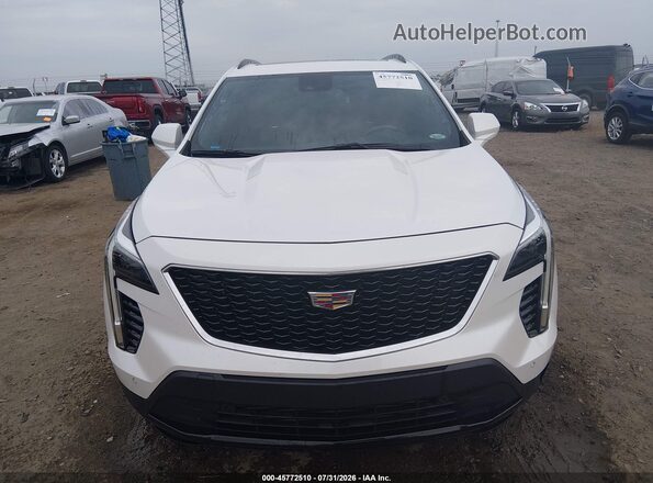 1GYFZER48KF203702 2019 CADILLAC XT4 White ხელსაწყოთა პანელის ხედი