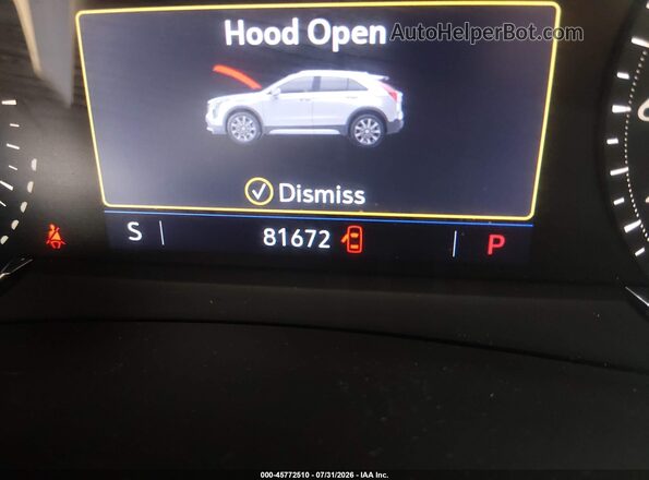 1GYFZER48KF203702 2019 CADILLAC XT4 White 