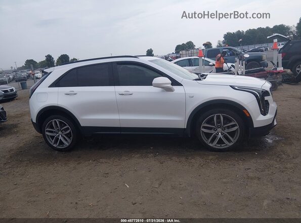 1GYFZER48KF203702 2019 CADILLAC XT4 White უკანა სალონის ხედი