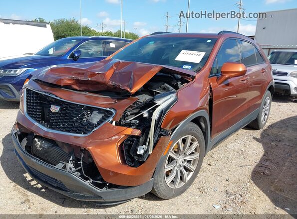 1GYFZFR41KF108355 2019 CADILLAC XT4 Silver წინა მარცხენა ხედი სამი მეოთხედიდან