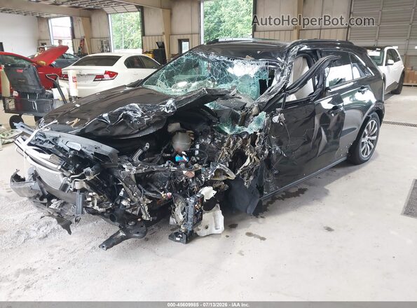 1GYFZFR43KF103707 2019 CADILLAC XT4 Черный Передняя левая четверть