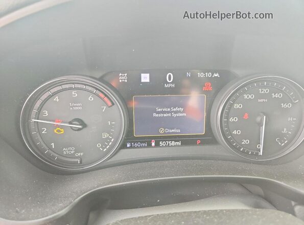 1GYFZFR43LF108813 2020 CADILLAC XT4 White Instrument cluster view