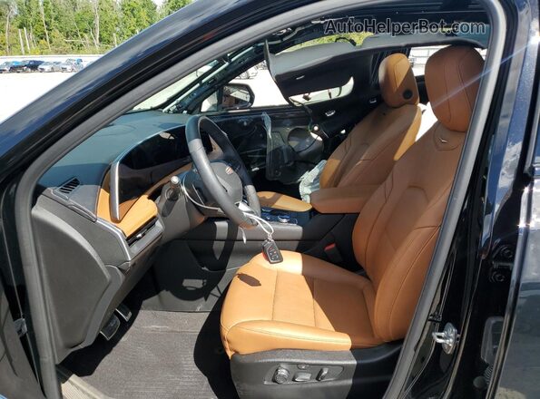 1GYFZFR45RF214625 2024 CADILLAC XT4 Черный Вид салона спереди