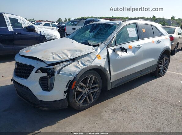 1GYFZFR49KF229232 2019 CADILLAC XT4 White Vista tres cuartos delantera izquierda