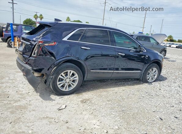 1GYKNAR48MZ125555 2021 CADILLAC XT5 Черный Задняя правая четверть