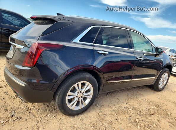1GYKNAR48MZ143389 2021 CADILLAC XT5 Black Հետևի աջ