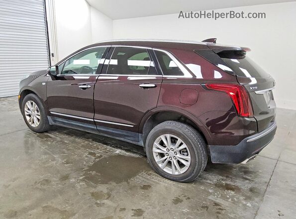 1GYKNAR49LZ169305 2020 CADILLAC XT5 Коричневый Задняя левая четверть