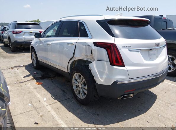 1GYKNAR49MZ144034 2021 CADILLAC XT5 White Tył lewy