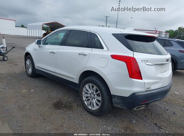1GYKNARS0HZ129586 2017 CADILLAC XT5 White Rear left