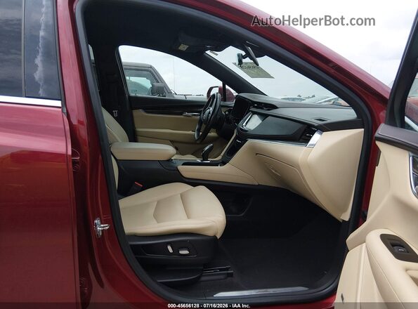 1GYKNARS1HZ276533 2017 CADILLAC XT5 Red Front interior view