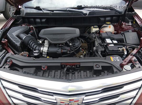 1GYKNARS1HZ276533 2017 CADILLAC XT5 Red Rear view