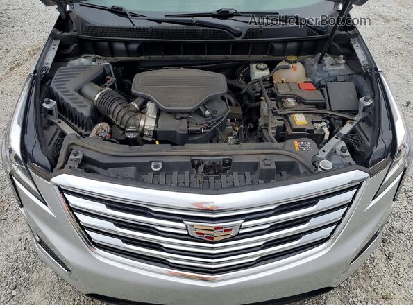 1GYKNARS1JZ234837 2018 CADILLAC XT5 Серебряный Вид подкапотного пространства