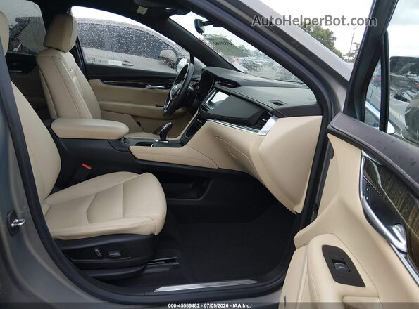 1GYKNARS4KZ111258 2019 CADILLAC XT5 Silver Vista interior delantera