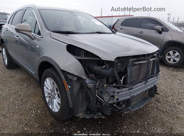 1GYKNARS4KZ111258 2019 CADILLAC XT5 Silver Vista frontal