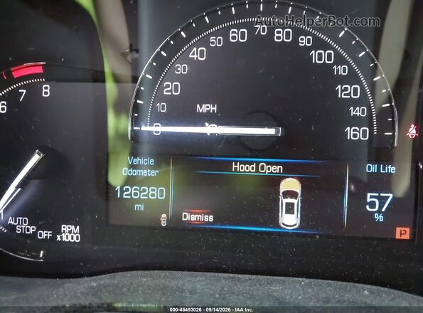 1GYKNARS5JZ127127 2018 CADILLAC XT5 Black Հետևի նստատեղերի տեսք