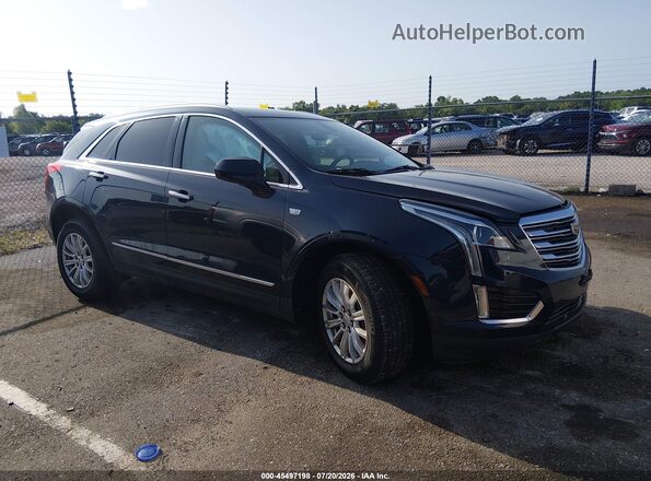 1GYKNARS6HZ156310 2017 CADILLAC XT5 Black უკანა სალონის ხედი