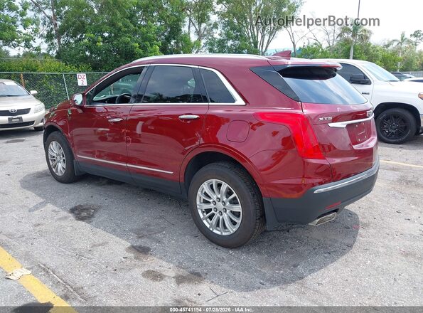 1GYKNARS6JZ228340 2018 CADILLAC XT5 Red Tył lewy
