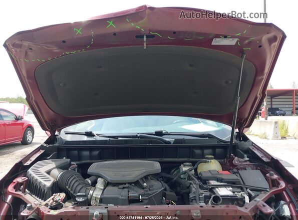 1GYKNARS6JZ228340 2018 CADILLAC XT5 Red Widok z tyłu
