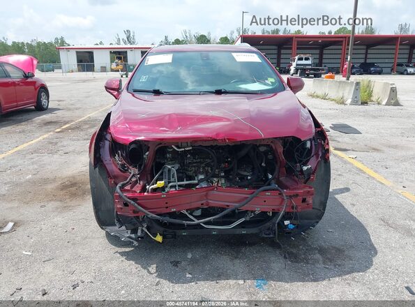 1GYKNARS6JZ228340 2018 CADILLAC XT5 Red Widok wnętrza z tyłu