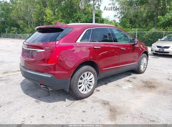 1GYKNARS6JZ228340 2018 CADILLAC XT5 Red Tył prawy
