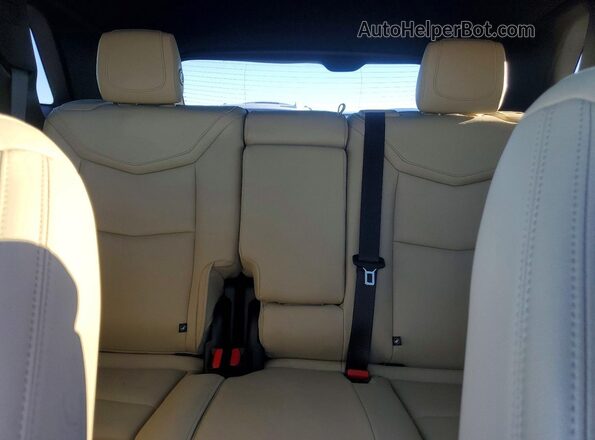 1GYKNARS6KZ182221 2019 CADILLAC XT5 Silver უკანა სავარძლების ხედი