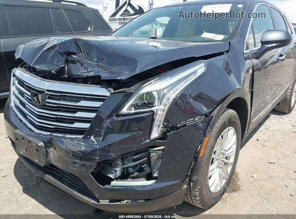 1GYKNARS8HZ302075 2017 CADILLAC XT5 Dark Blue Вид спереду