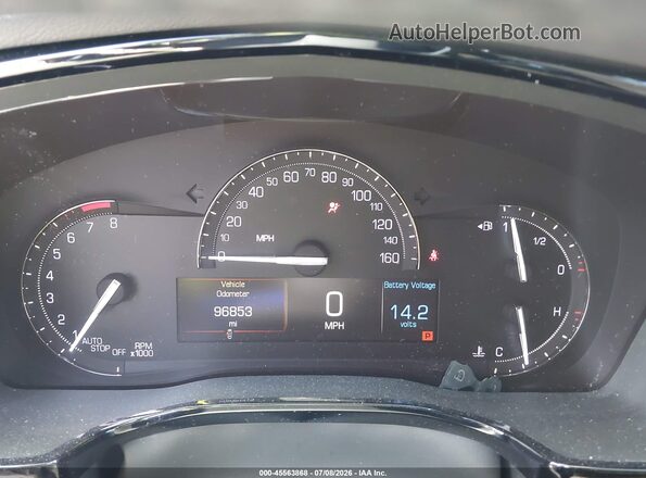 1GYKNARS8HZ302075 2017 CADILLAC XT5 Dark Blue Вид задніх сидінь