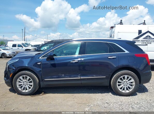 1GYKNARS8HZ302075 2017 CADILLAC XT5 Dark Blue Панорамний вид салону 360°