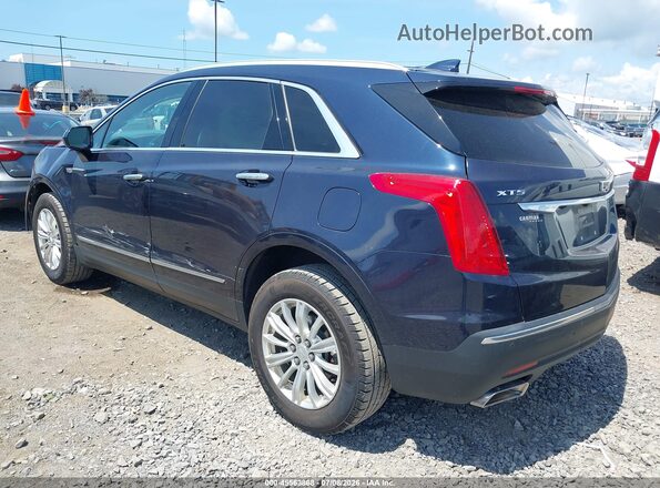 1GYKNARS8HZ302075 2017 CADILLAC XT5 Dark Blue Задня ліва чверть