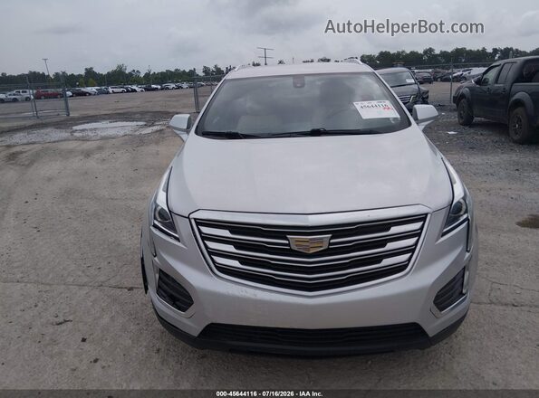 1GYKNARS9KZ213378 2019 CADILLAC XT5 Silver Instrument cluster view