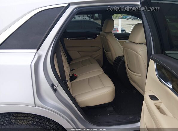 1GYKNARS9KZ213378 2019 CADILLAC XT5 Silver VIN sticker view