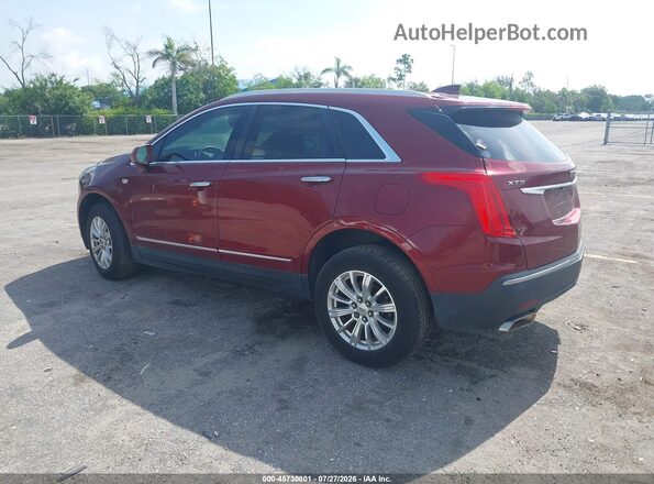 1GYKNARSXHZ218808 2017 CADILLAC XT5 Red Rear left