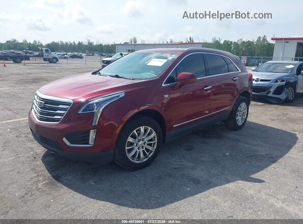 1GYKNARSXHZ218808 2017 CADILLAC XT5 Red Front left